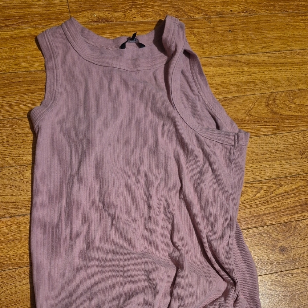 Pink Sleeveless Tanktop